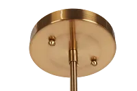 Sago Light Tone Wood Chandelier