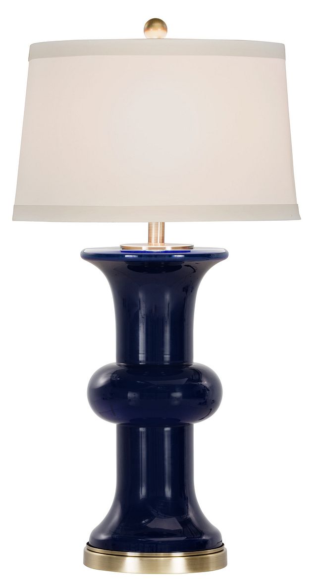 Warwick Dark Blue Table Lamp (4)
