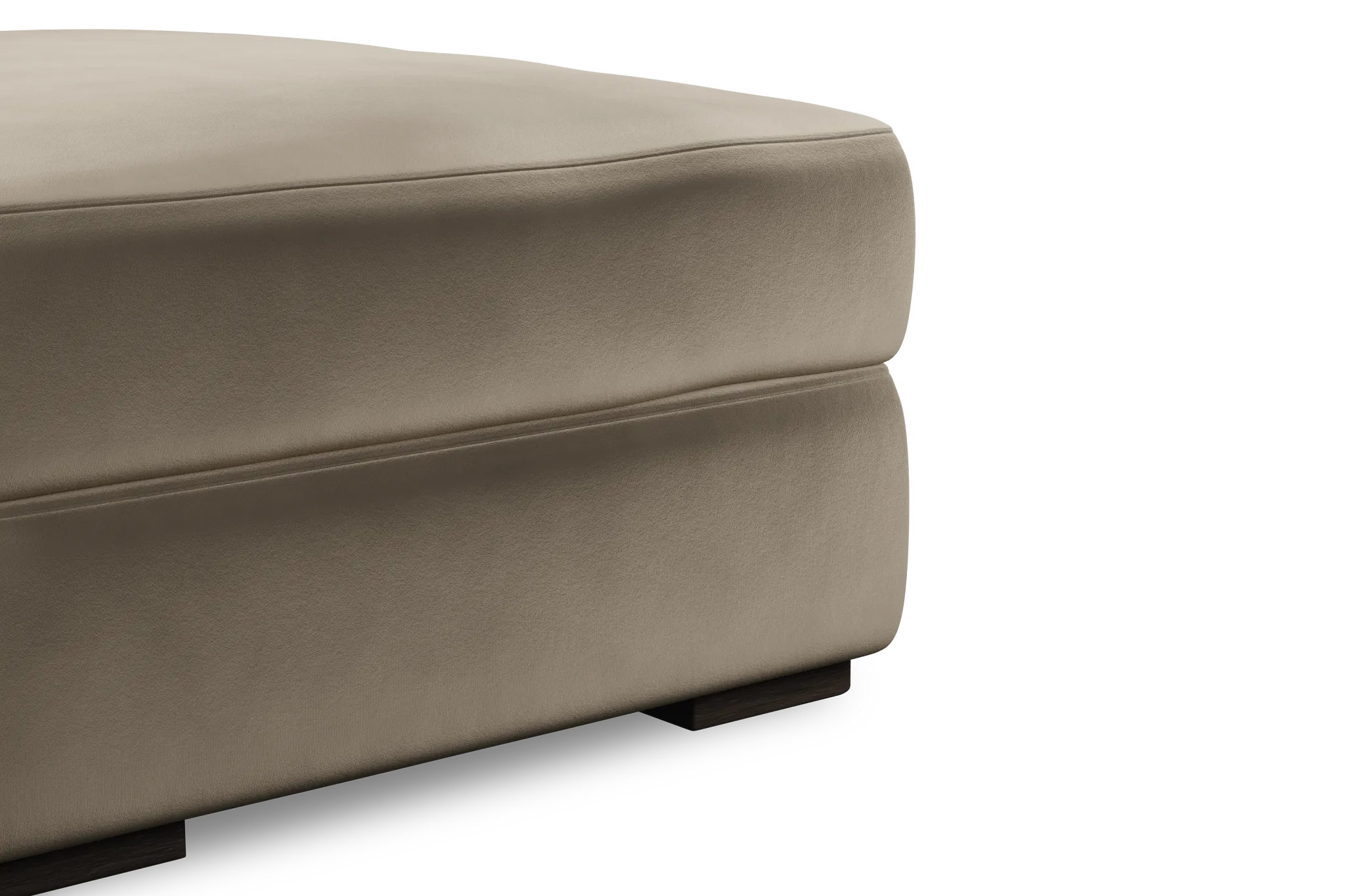 Edgewater Joya Beige Ottoman