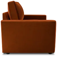 Siesta Joya Orange Fabric Innerspring Sleeper