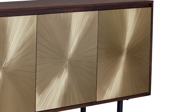 Rorie Gold Credenza