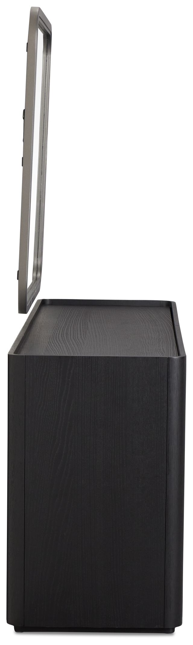 Nomad Black Dresser & Mirror