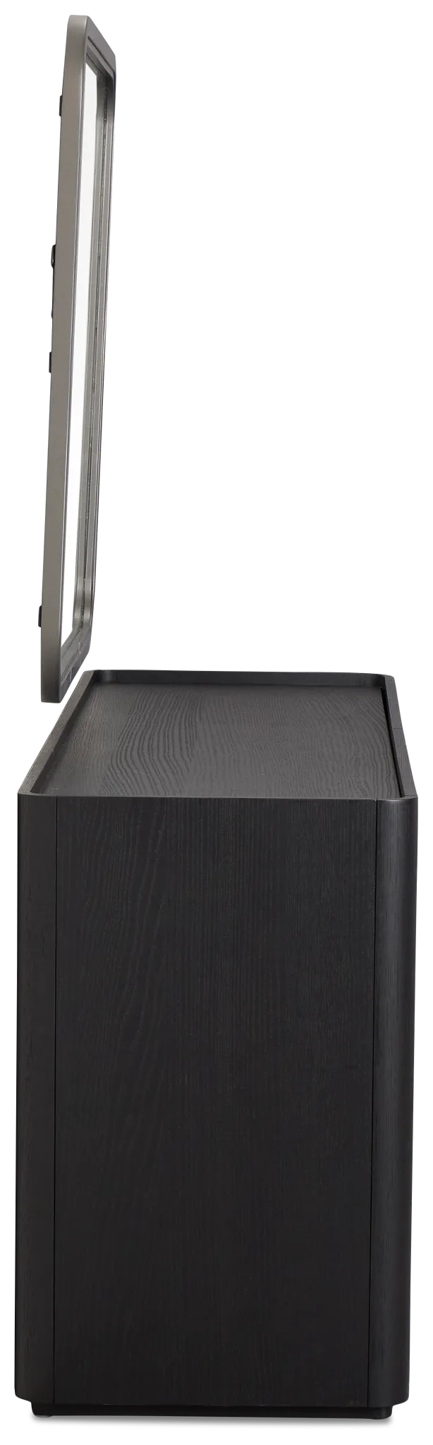 Nomad Black Dresser & Mirror