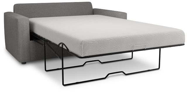 Siesta Peyton Gray Fabric Memory Foam Sleeper