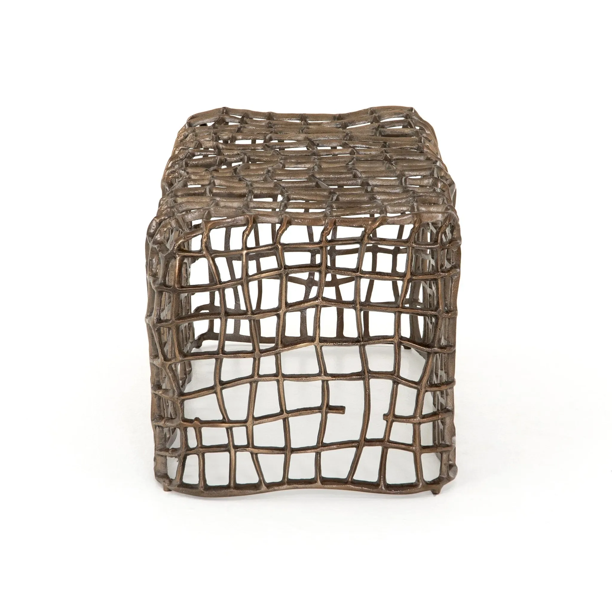 Four Hands Jess Bronze Metal Bench