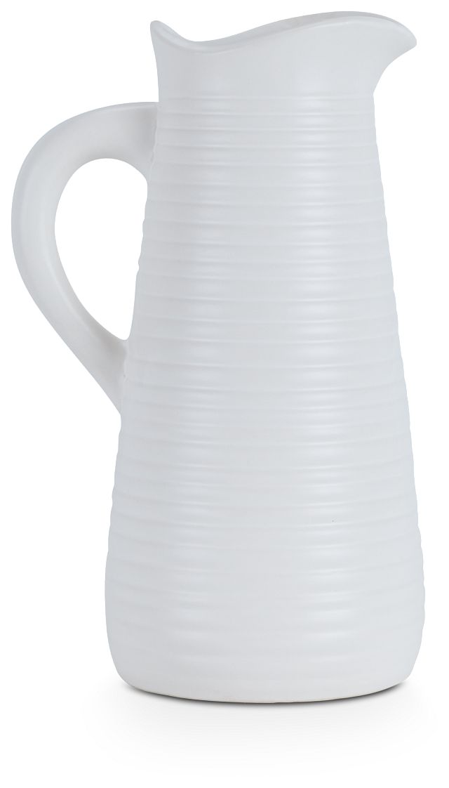 Salinas White Tall Vase