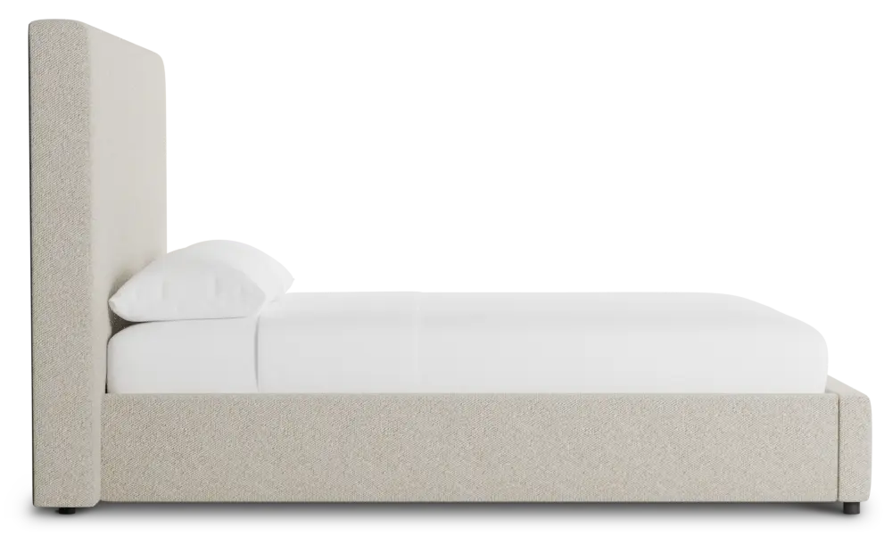 Grayton Gellar Green 54" Upholstered Platform Bed Grayton Gellar Green 54" Upholstered Platform Bed