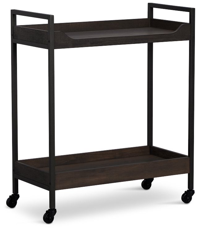 Pump Dark Tone Bar Cart