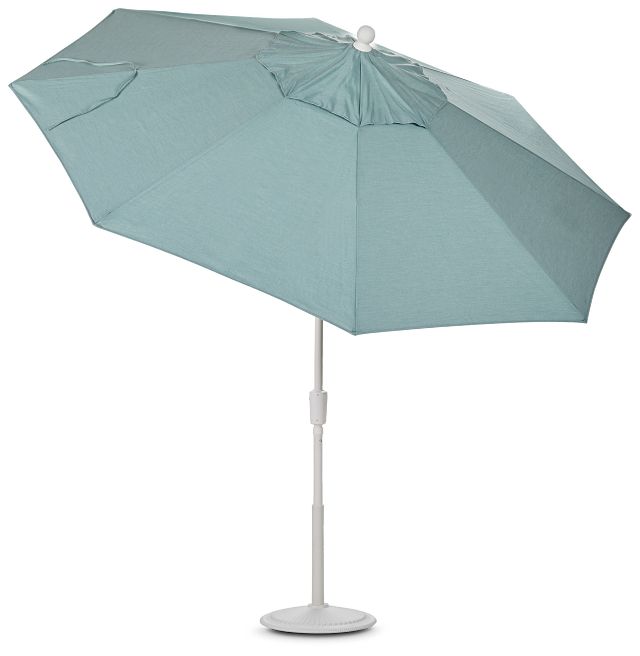 Capri Teal Umbrella Set (4)