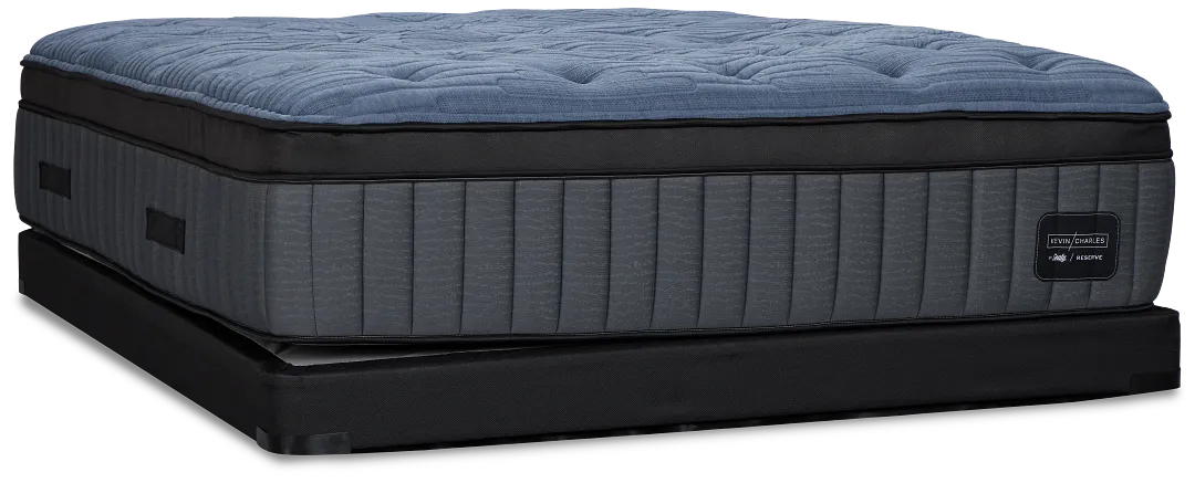 Kevin Charles By Sealy Reserve Lux Firm Low-profile Mattress Set