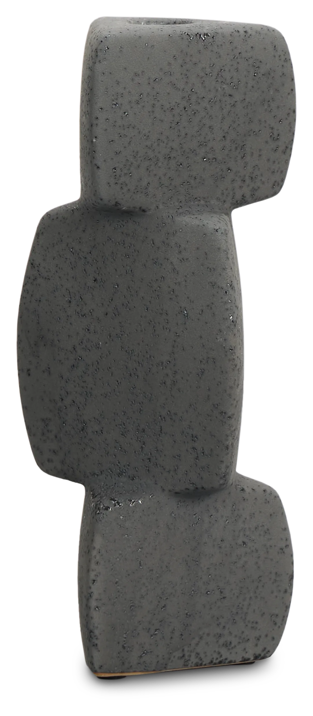 Owald Black Small Candle Holder