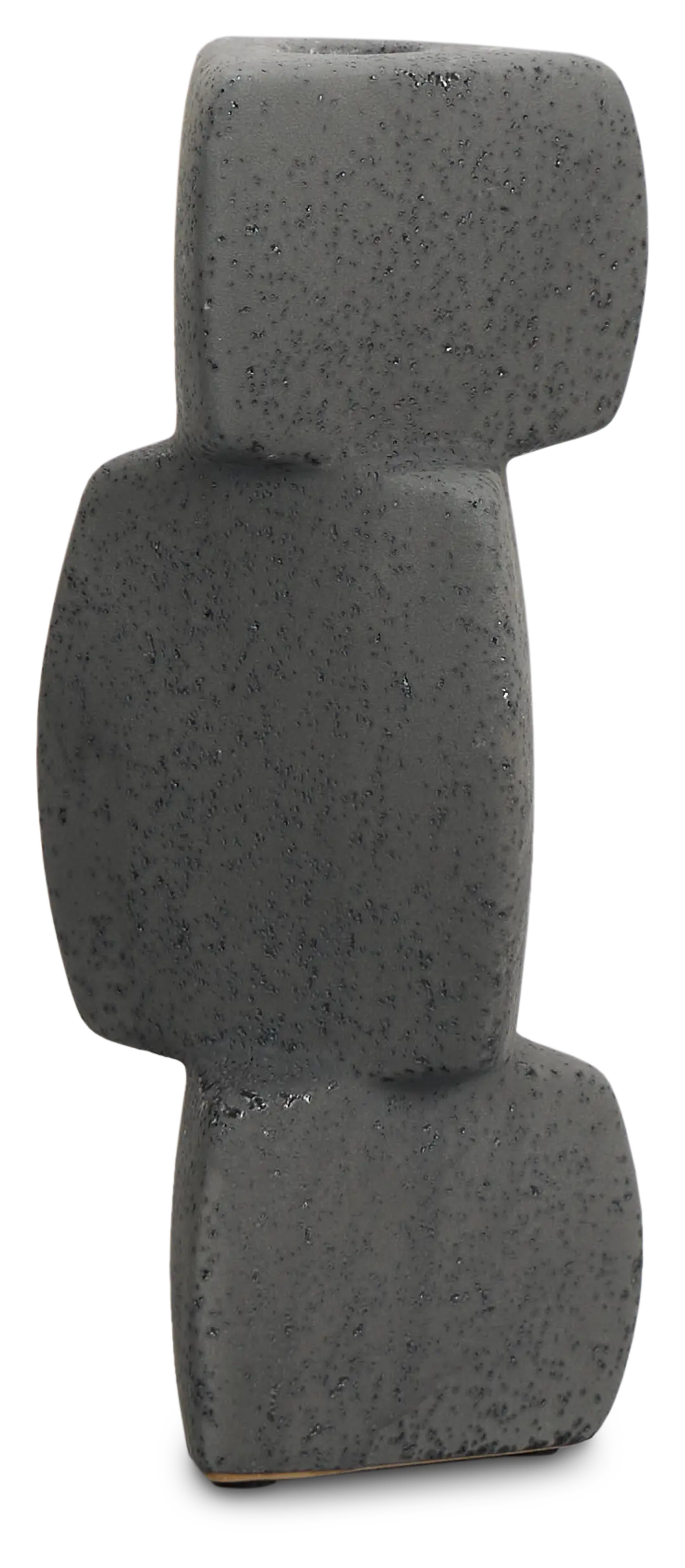 Owald Black Small Candle Holder Owald Black Small Candle Holder