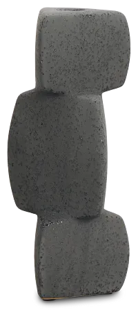 Owald Black Small Candle Holder