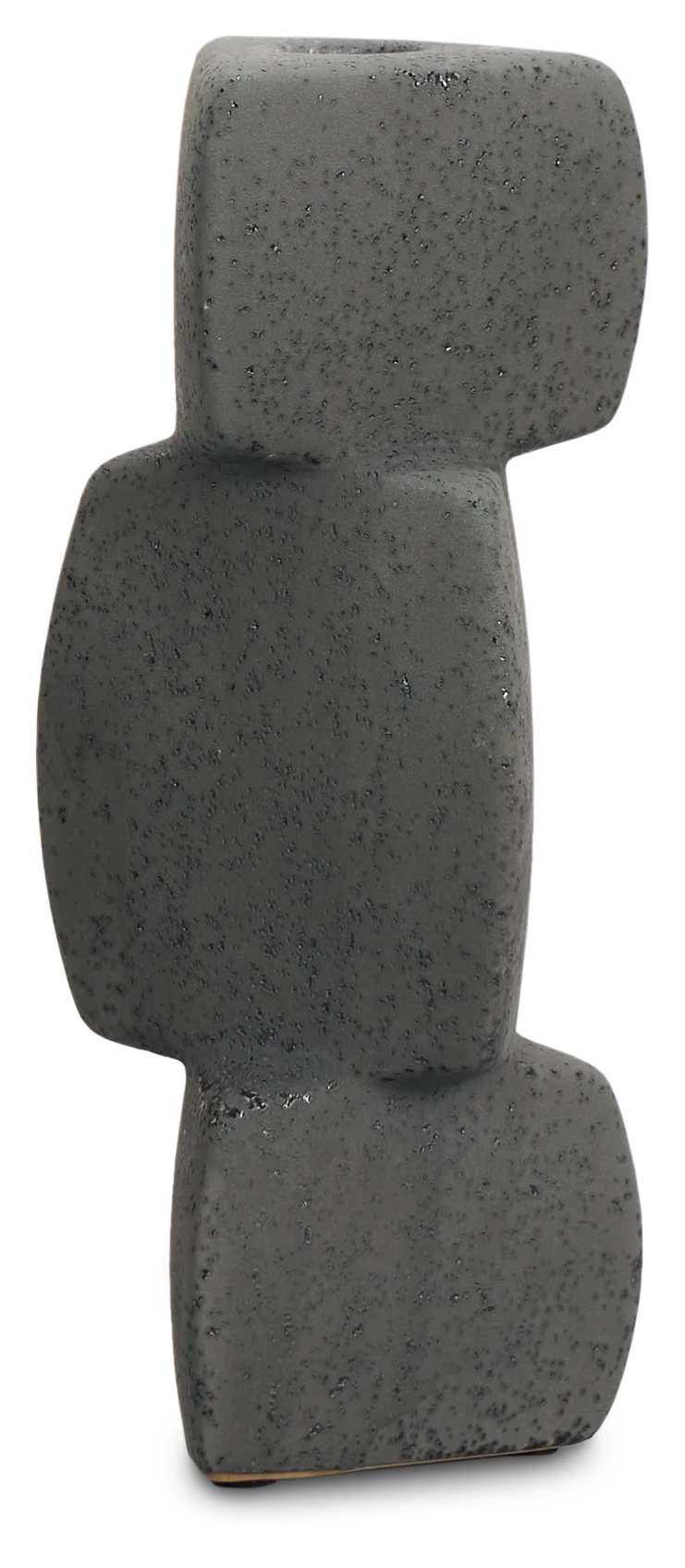 Owald Black Small Candle Holder