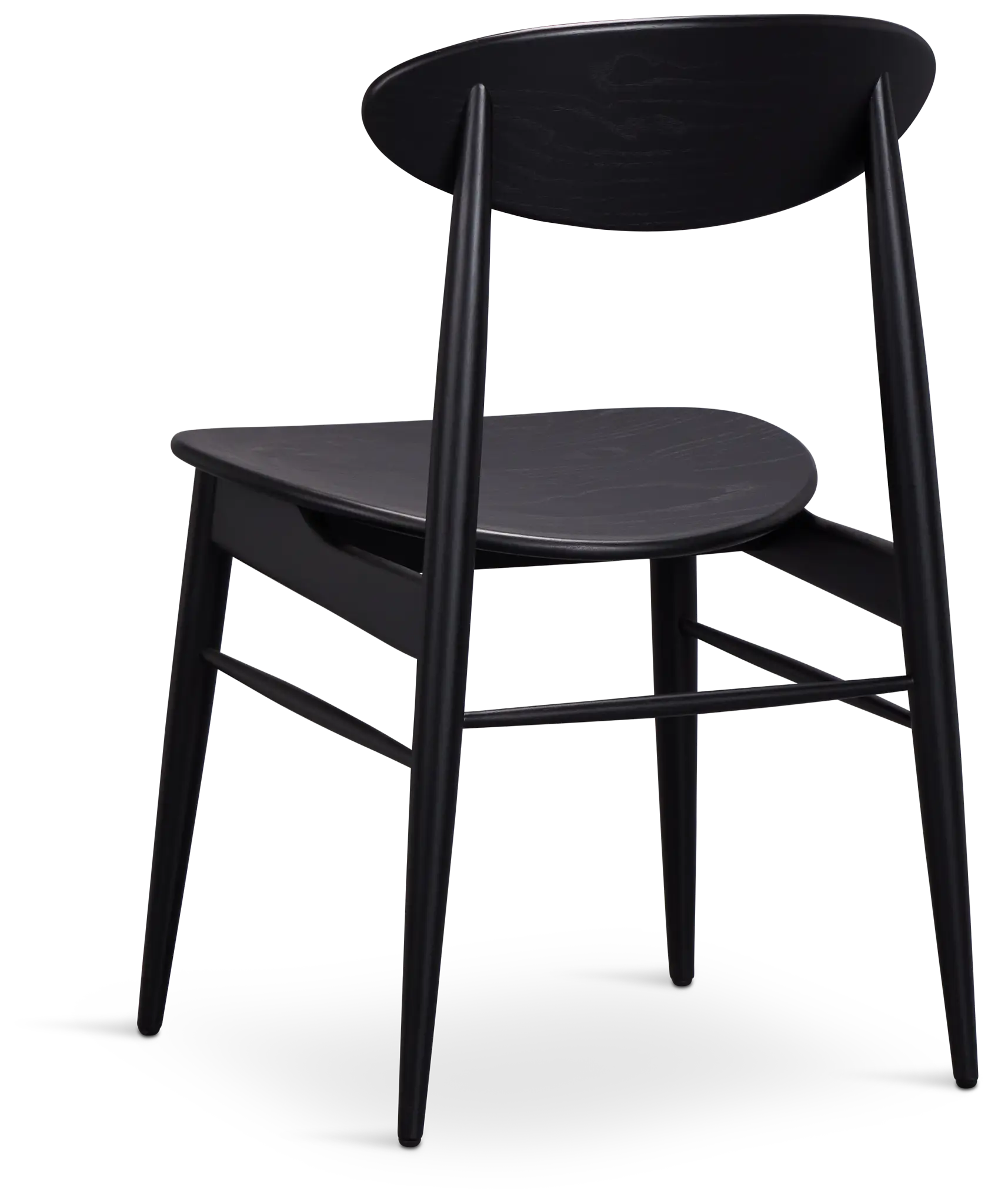 Brisbane Black Wood Side Chair Brisbane Black Wood Side Chair