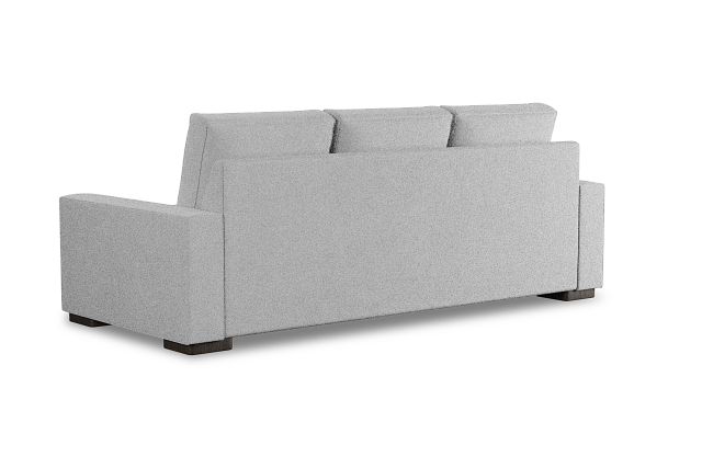 Edgewater Suave White 96" Sofa W/ 3 Cushions