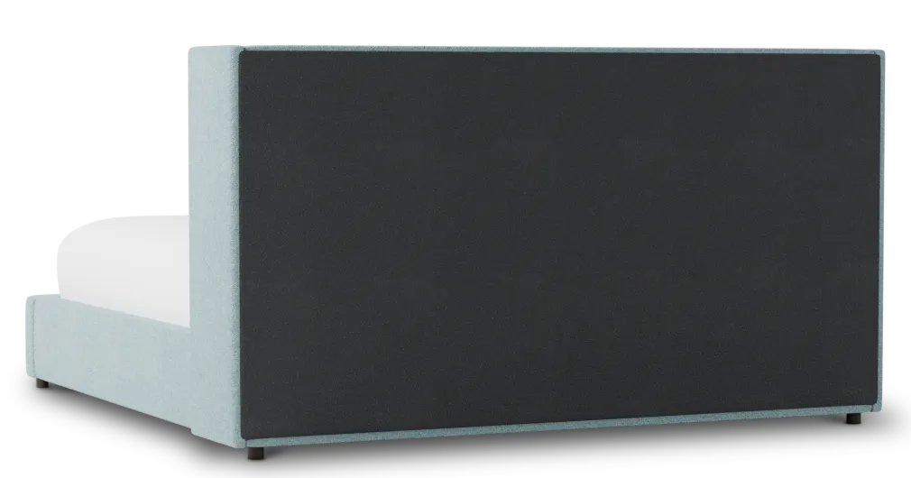 Captiva Elite Light Blue 48" Upholstered Shelter Bed