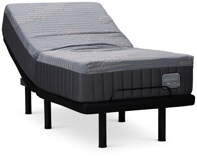 Kevin Charles By Sealy Hybrid Medium Deluxe Adjustable Mattress Set