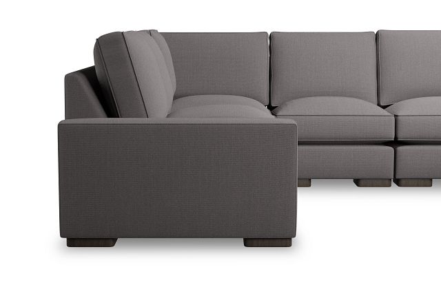 Edgewater Peyton Gray Medium Two-arm Sectional