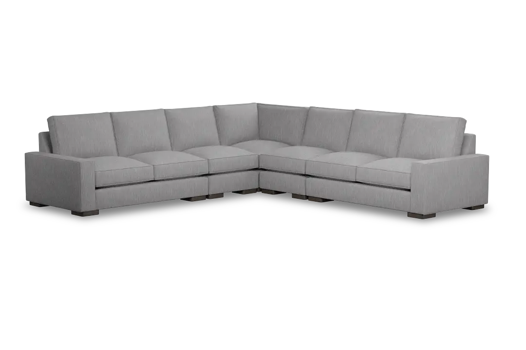Edgewater Revenue Gray Large Two-arm Sectional Edgewater Revenue Gray Large Two-arm Sectional