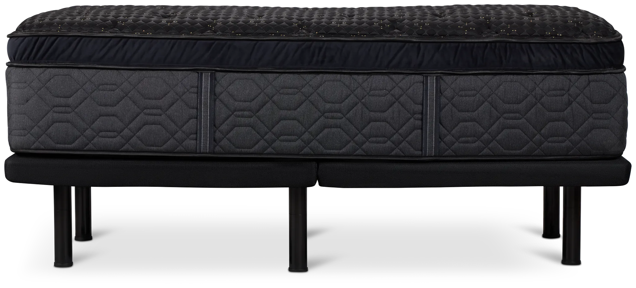 Beautyrest Black Series Four Summit Plush Deluxe Adjustable Mattress Set