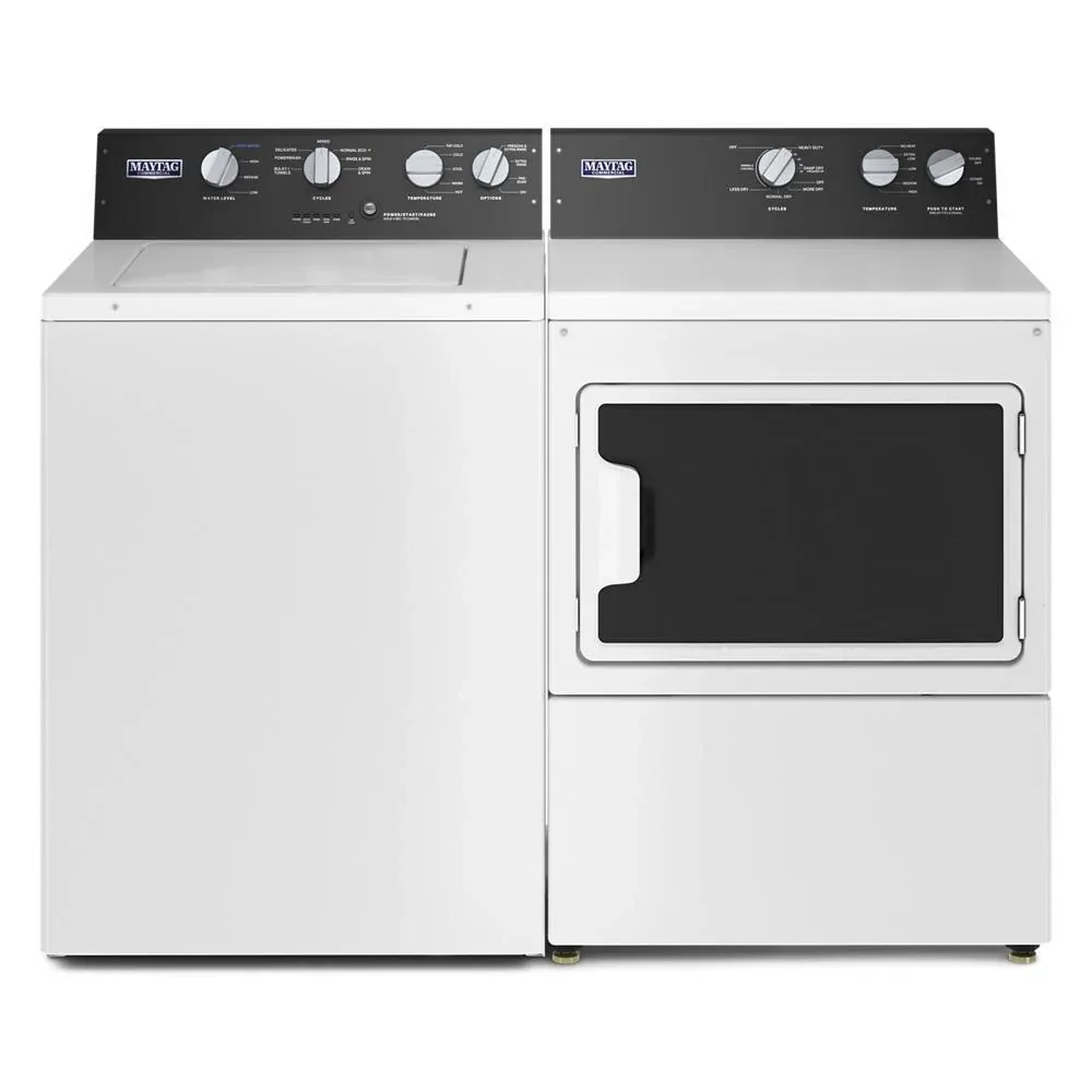 Maytag 586kw White Commercial Dryer