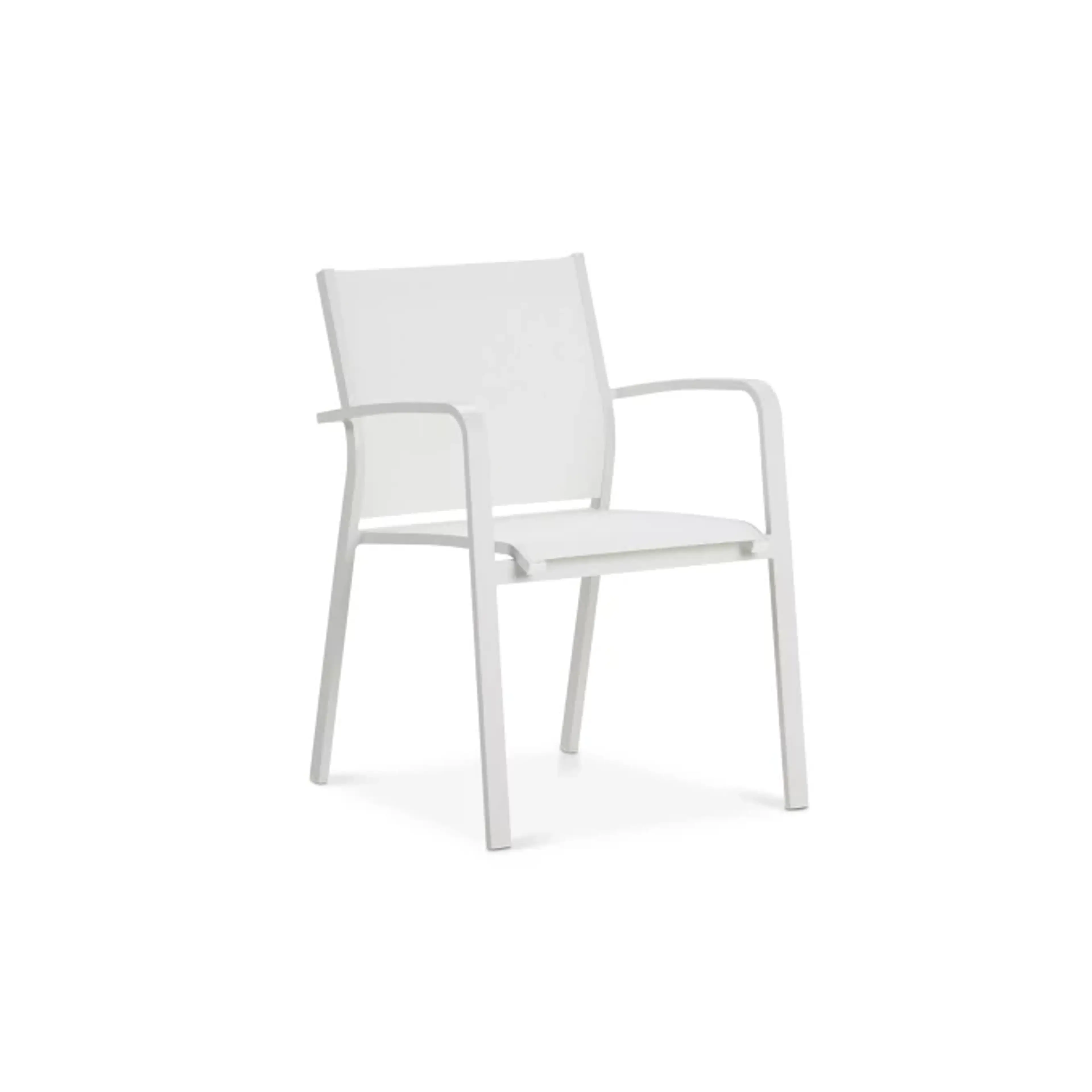 Lisbon White Sling Chair