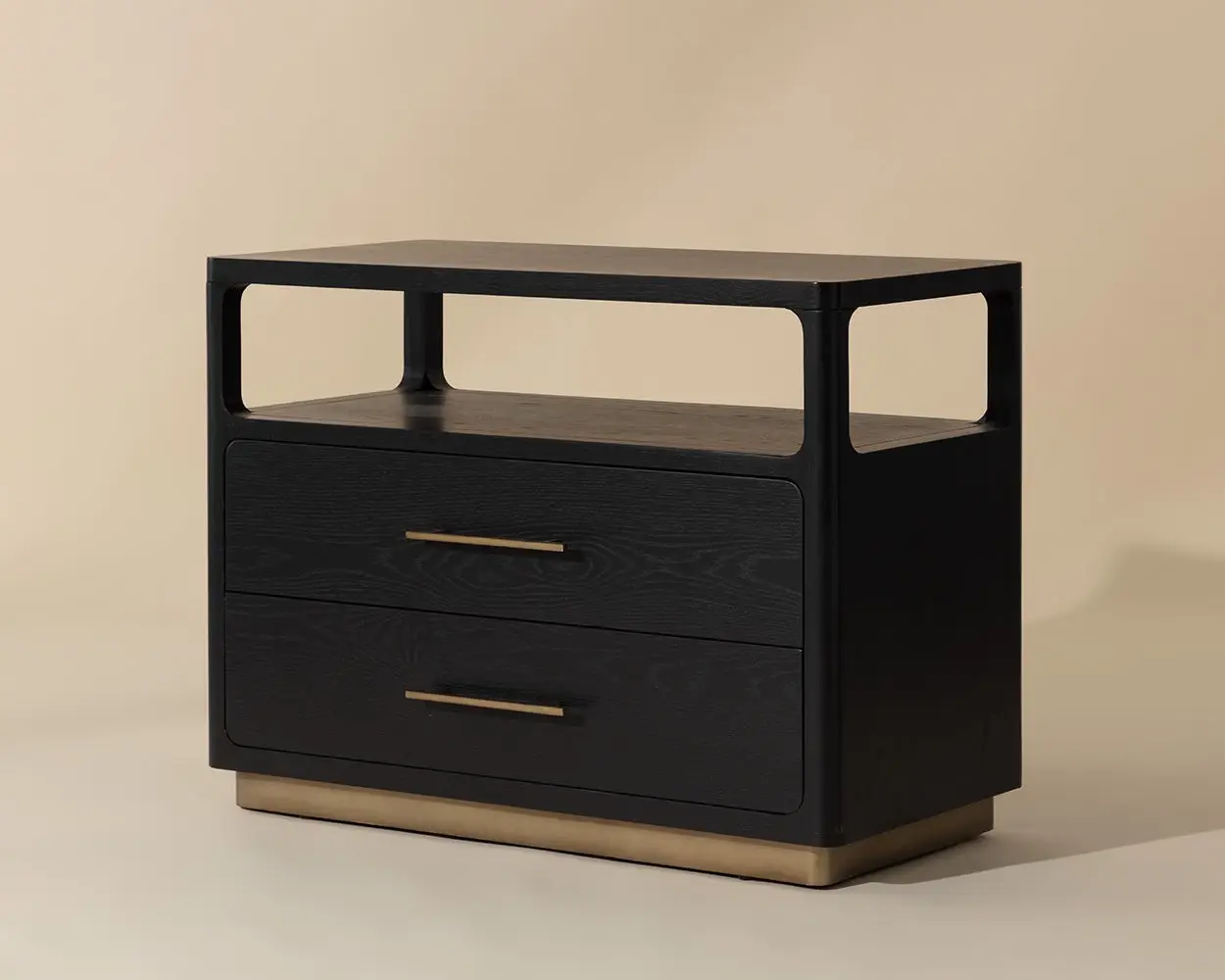 Ciara Black Nightstand Ciara Black Nightstand