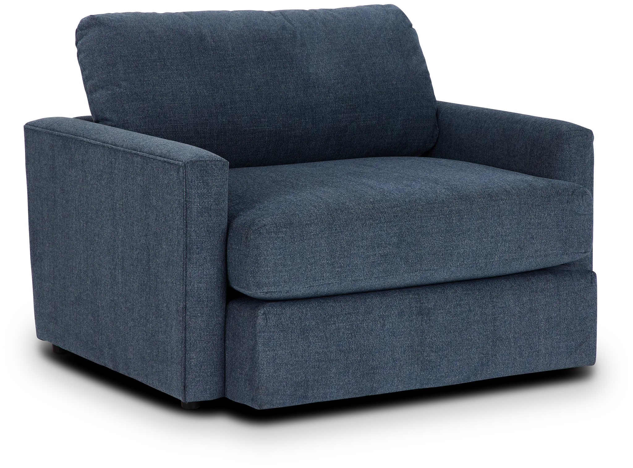 Noah Blue Fabric Chair