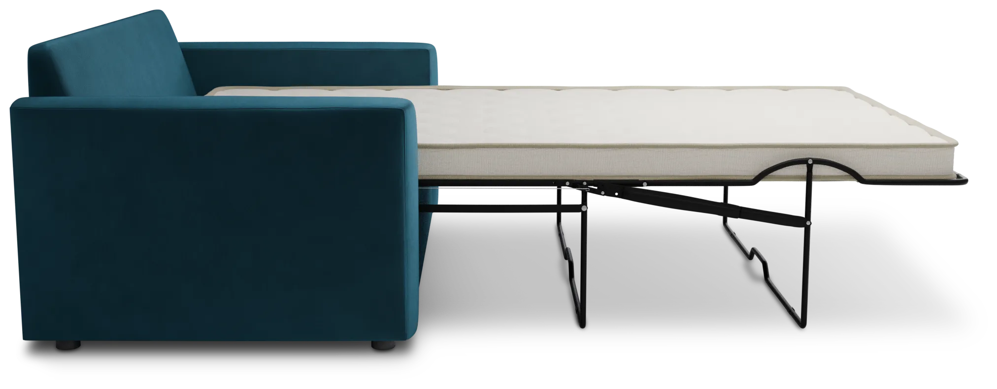 Siesta Joya Teal Fabric Innerspring Sleeper