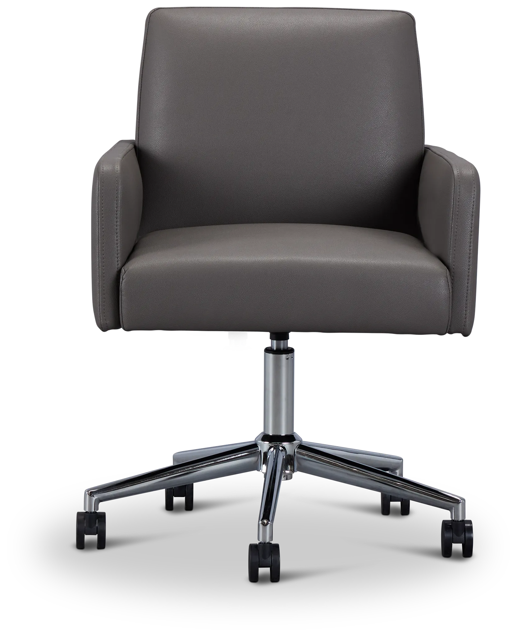 Skye Dark Gray Swivel Desk Chair