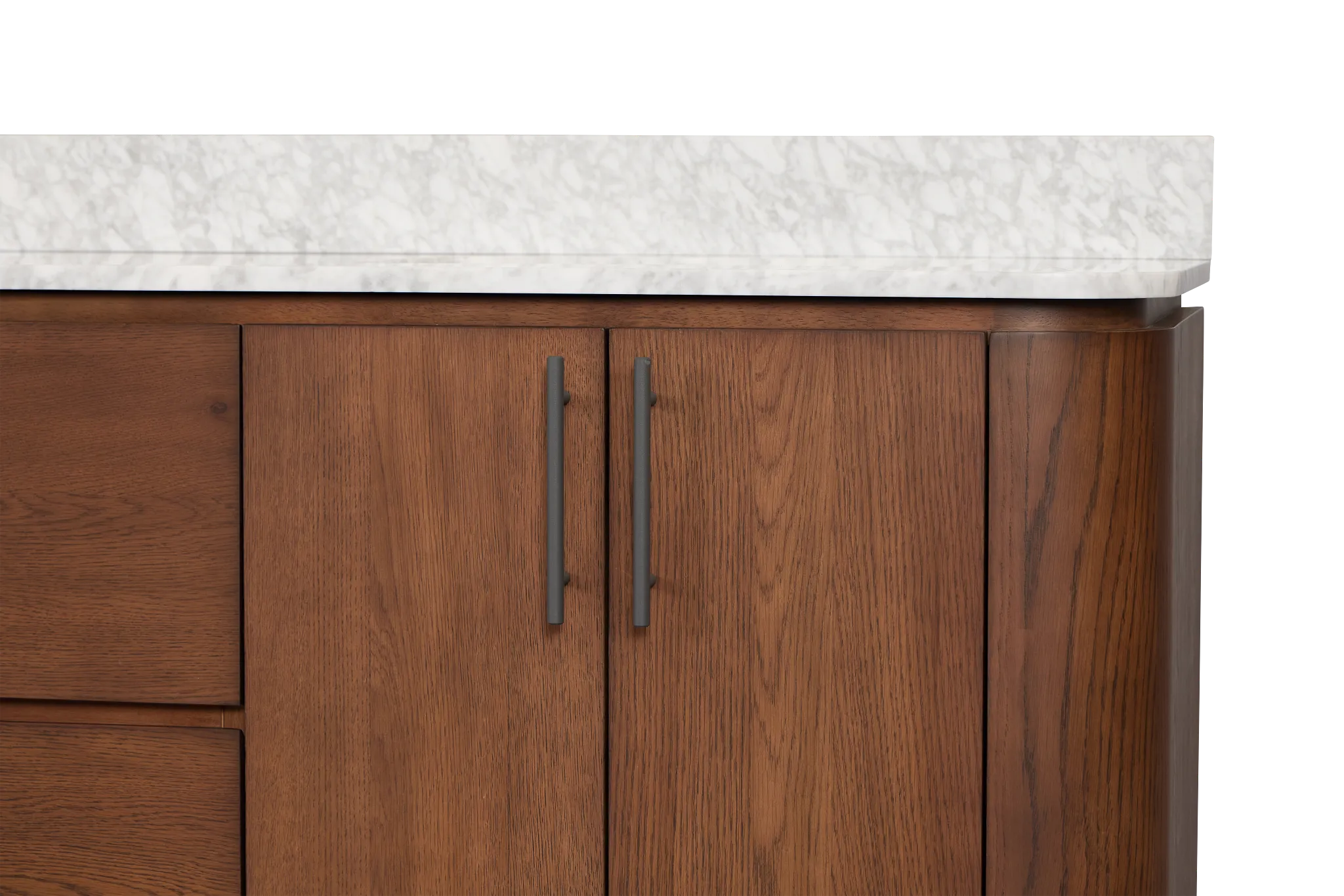 Nomad Mid Tone 72" Double Bathroom Vanity