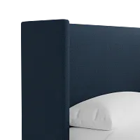 Captiva Elite Navy 48" Upholstered Shelter Bed