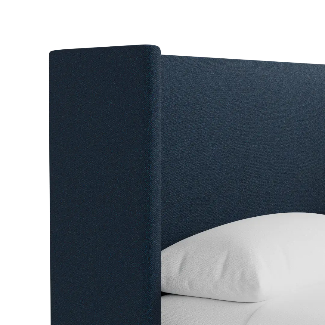 Captiva Elite Navy 48" Upholstered Shelter Bed Captiva Elite Navy 48" Upholstered Shelter Bed