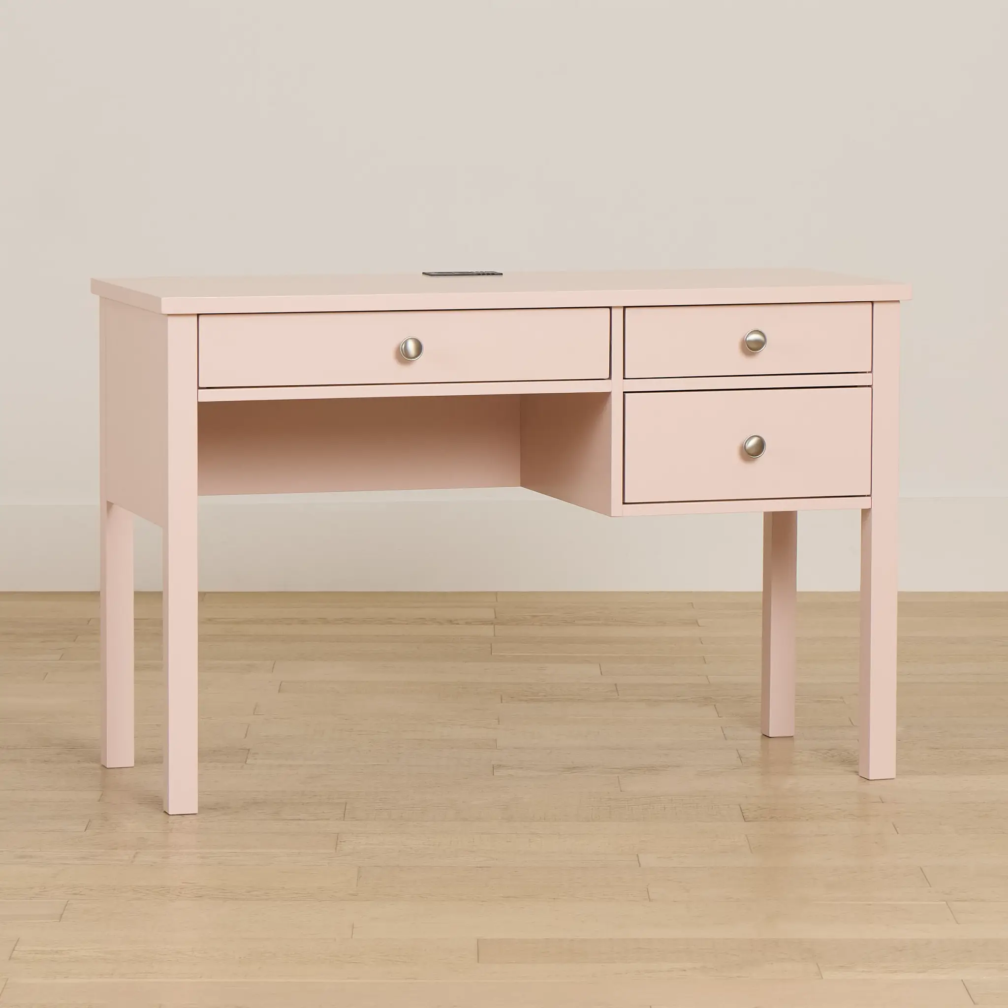Charleston Pink 3-drawer Desk Charleston Pink 3-drawer Desk