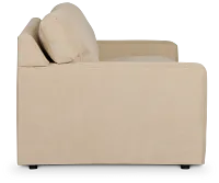 Hudson Beige Fabric Sofa