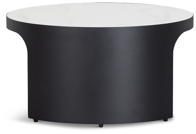 Abel White Round Coffee Table