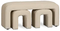 Kindra Beige Bench