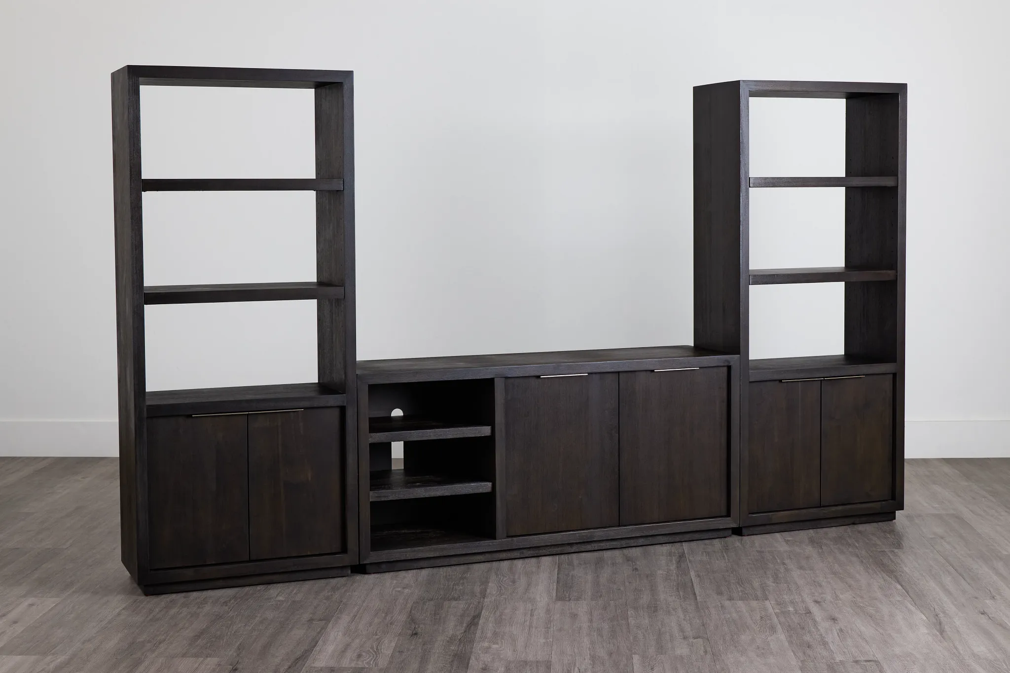 Madden Dark Tone Small Entertainment Wall