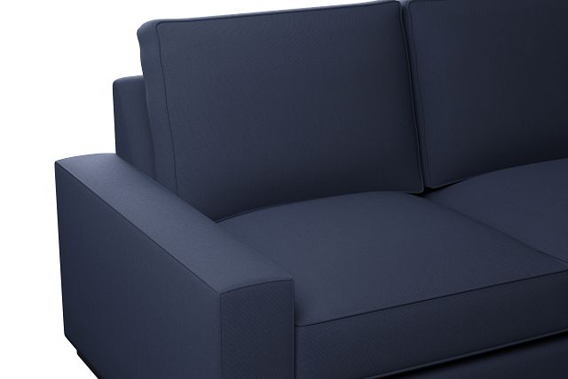Edgewater Peyton Dark Blue Right Chaise Sectional