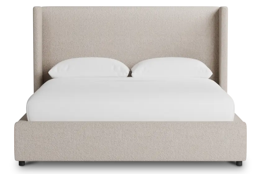 Captiva Elite Taupe 48" Upholstered Shelter Bed Captiva Elite Taupe 48" Upholstered Shelter Bed