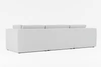 Destin Suave Gray Fabric 4-piece Modular Sectional