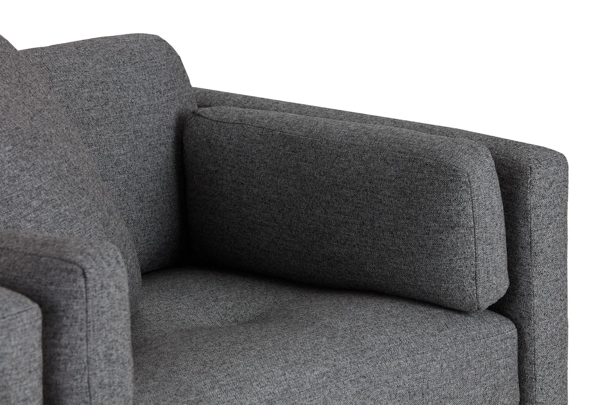 Casen Dark Gray Fabric Chair