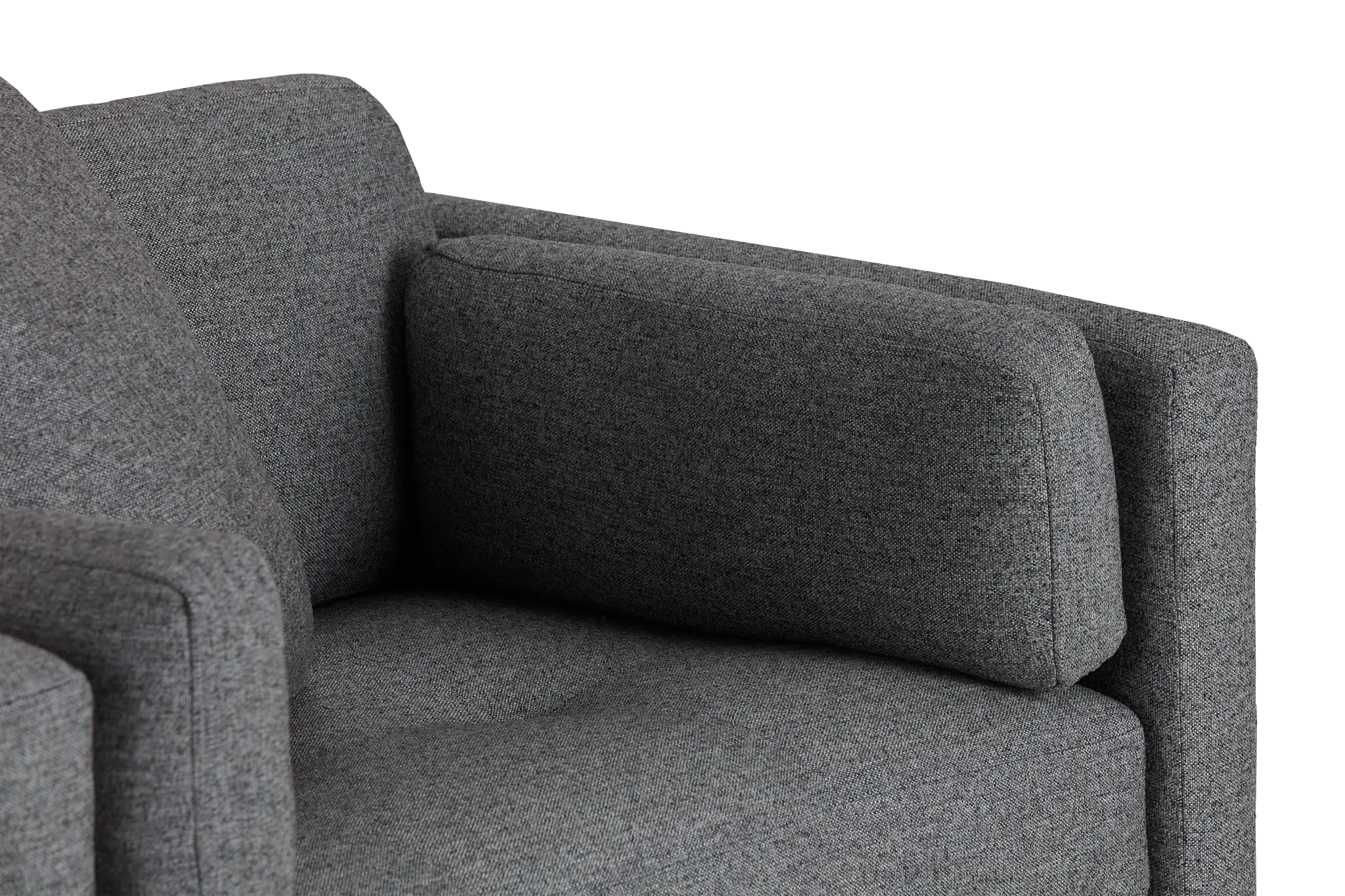 Casen Dark Gray Fabric Chair Casen Dark Gray Fabric Chair