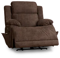 Benson Brown Micro Power Recliner