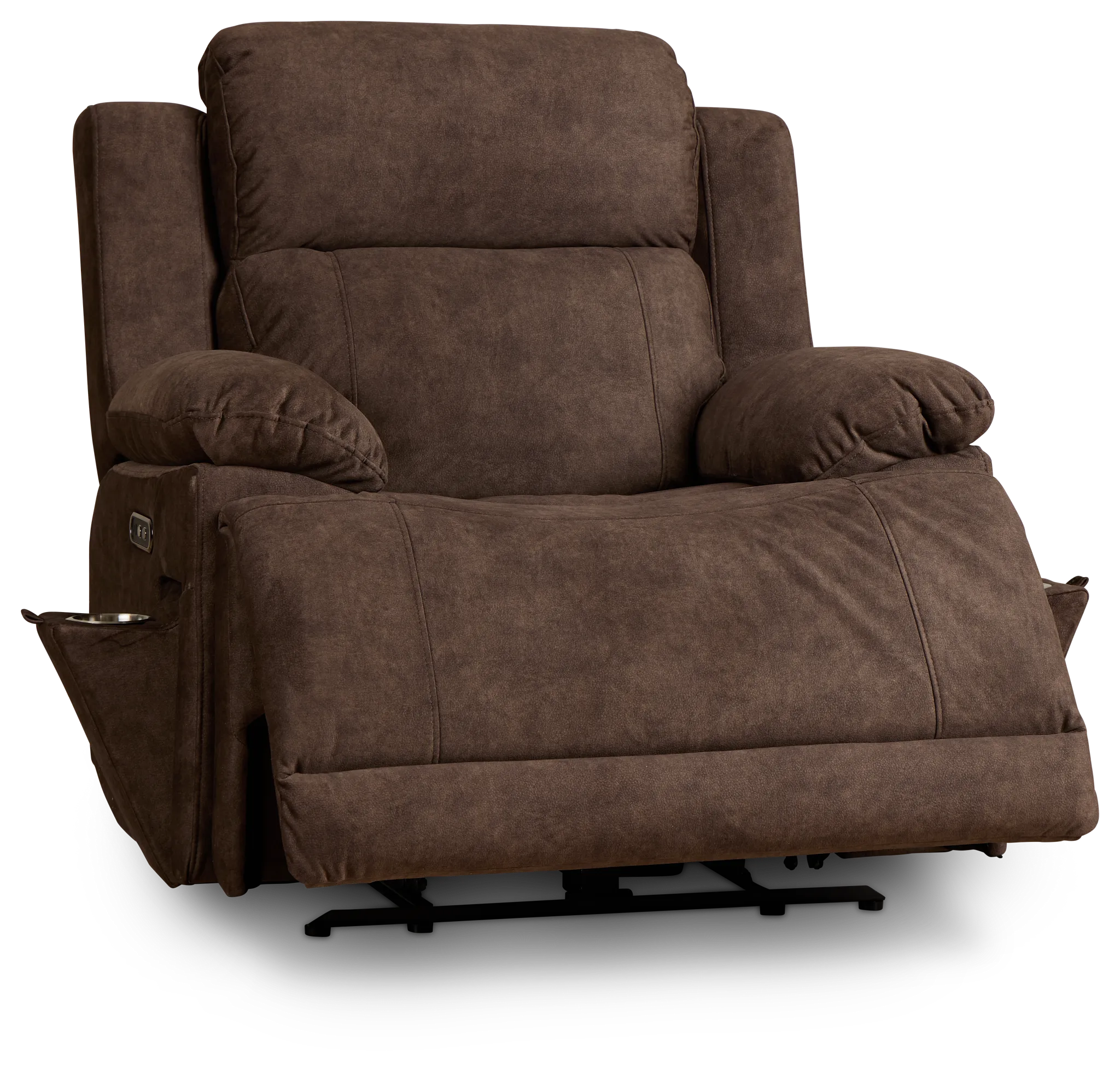 Benson Brown Micro Power Recliner