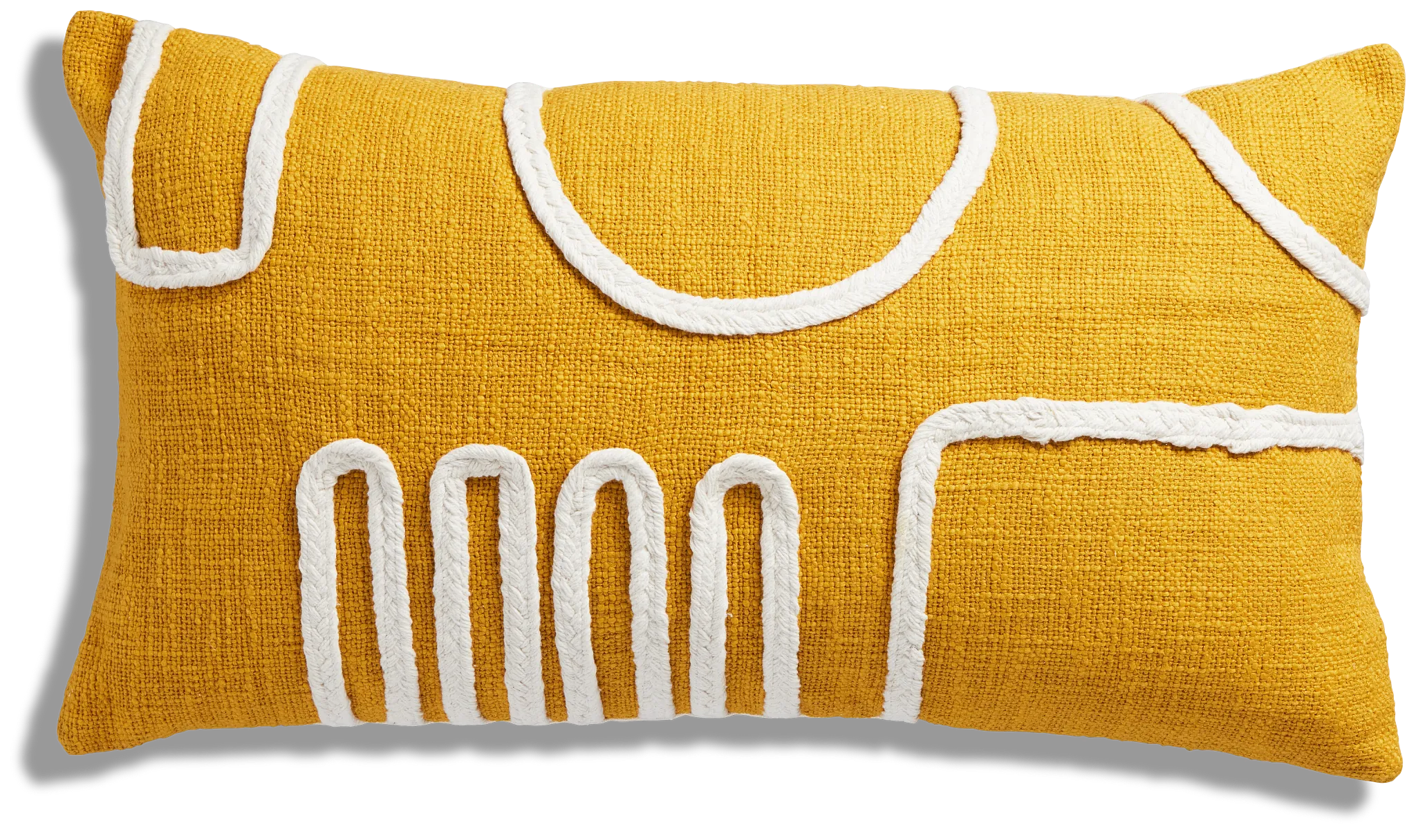 Bettie Gold Lumbar Accent Pillow