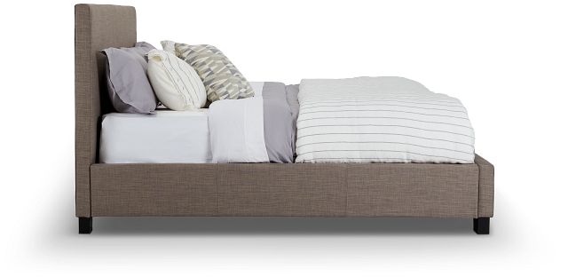 Madden Gray Uph Platform Bed