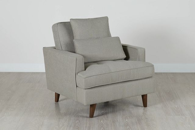 Tori Light Gray Fabric Chair (0)