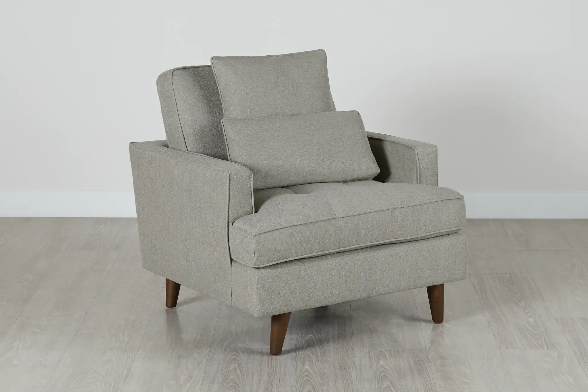 Tori Light Gray Fabric Chair Tori Light Gray Fabric Chair